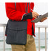 Our iPad carry case comes with a matching shoulder strap and accessory pouch