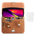 Open view of the iPad Briefcase shown with a 13-inch Apple tablet