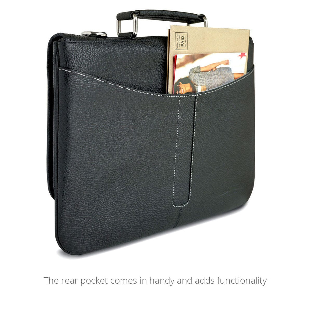 Rear view of the iPad Briefcase by MacCase