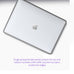Top view of the MacCase MacBook Pro cover case
