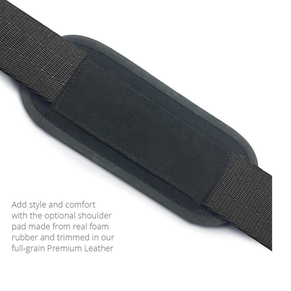 Optional shoulder pad made from rPET recycled nylon