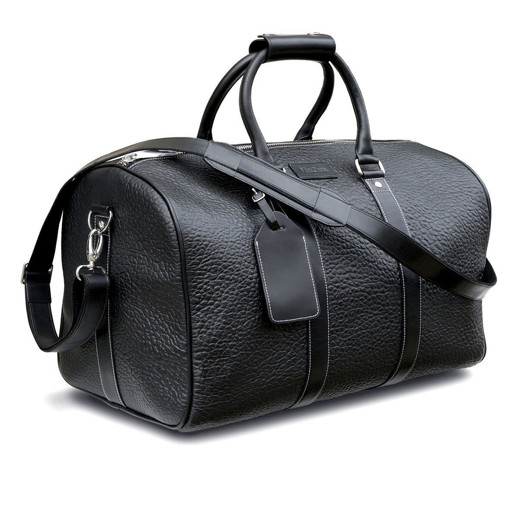 3/4 view of the Leather Duffel Bag by MacCase