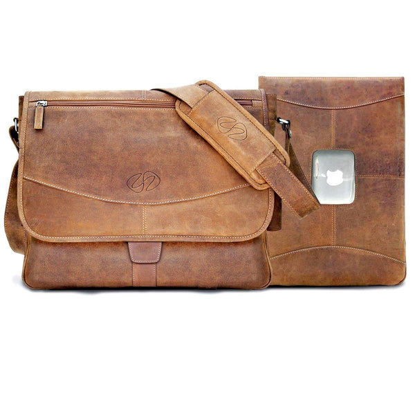 Handsome 2023 Leather Duffle Bag by MacCase