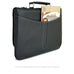 Rear view of the iPad leather briefcase by MacCase