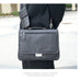 The Professional look of the MacCase Briefcase for the 12.9 iPad shown in black