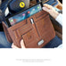 Front panel organizer of the leather iPad Pro Briefcase by MacCase
