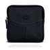 Swatch-Black MacCase Premium Leather Accessory Pouch Shown in Black