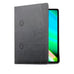 MacCase leather 11-inch iPad Air case with the magnetic accessory system shown in black
