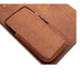 MacCase Premium Leather 13-inch iPad Air Case with optional accessory pouch