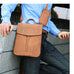 iPad carrying case with strap-mounted accessory pouch