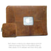 The leather MacBook Sleeve that comes as part of the Messenger Bag bundle