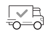 disounted flat rate shipping icon