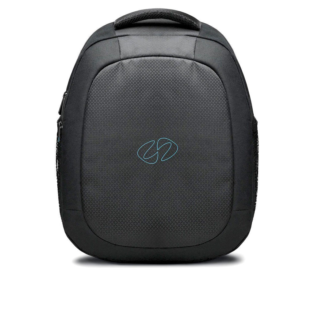 The MacCase 16-inch MacBook Pro Backpack made from rPET nylon with Premium Leather touch points