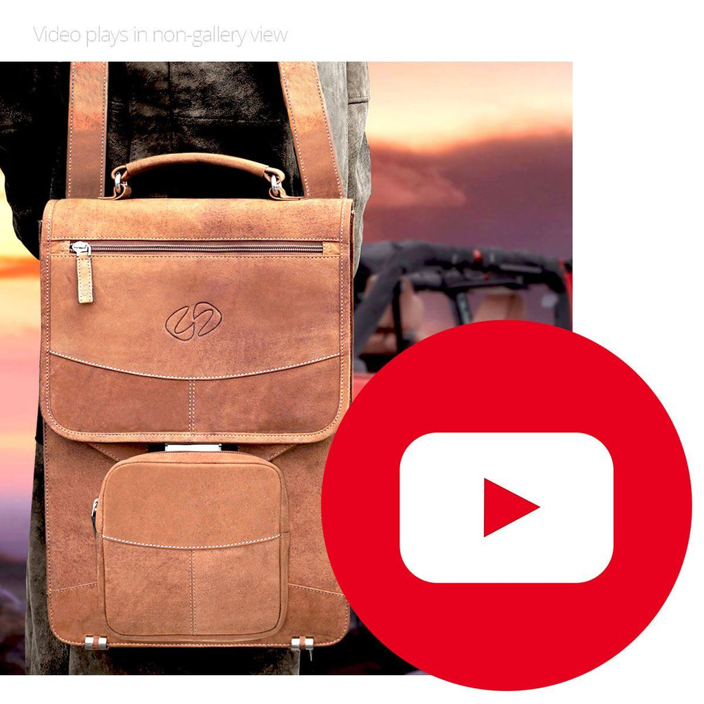 best leather backpack briefcase Premium Leather Briefcase Backpack LVB