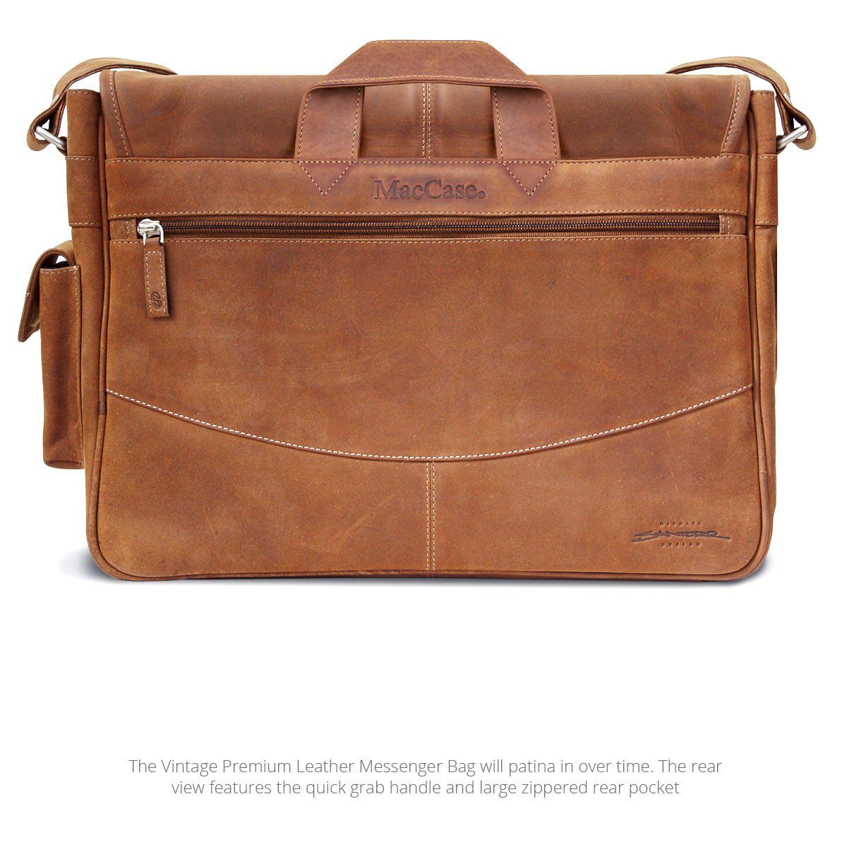 Handmade Leather Messenger Bag for 2023 by MacCase