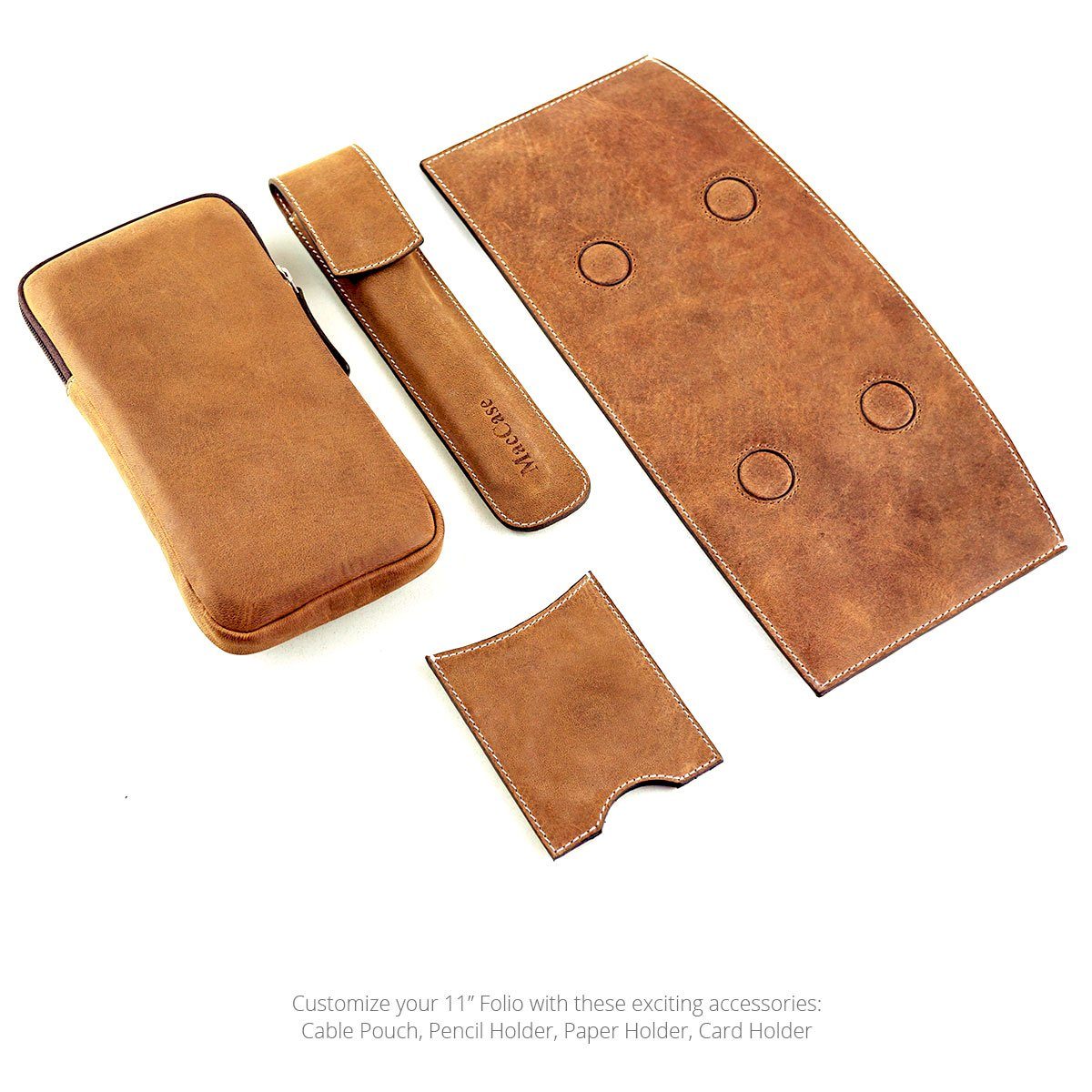 Premium Leather Business Card Holder | Lifetime Warranty | MacCase