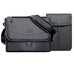 Swatch-Black iPad Leather Messenger Bag